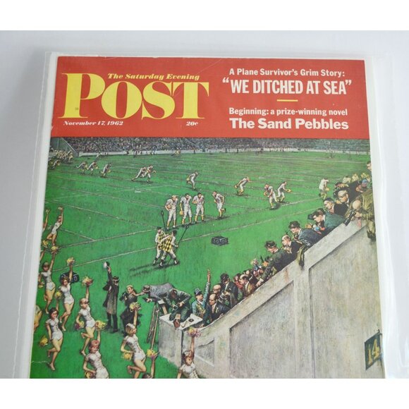 The Saturday Evening Post Magazine COVER November NOV 17 1962 - Picture 2 of 3